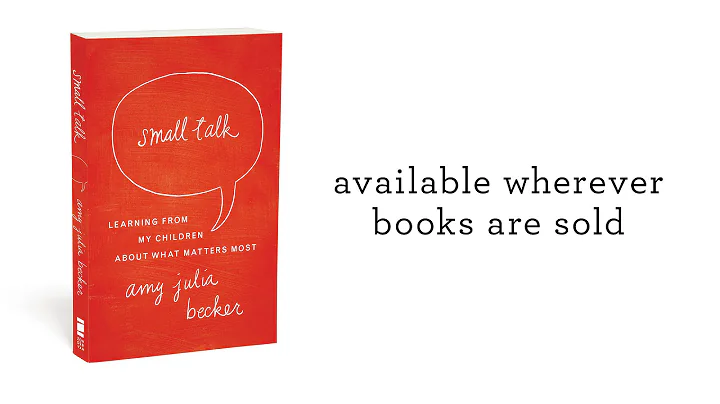 Small Talk, Book Trailer - Amy Julia Becker