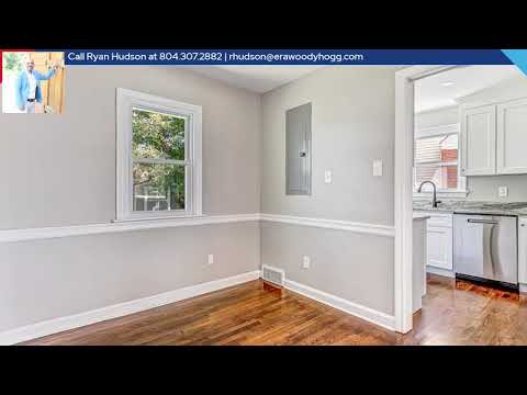 6020 Mann Avenue, Richmond, VA home video tour