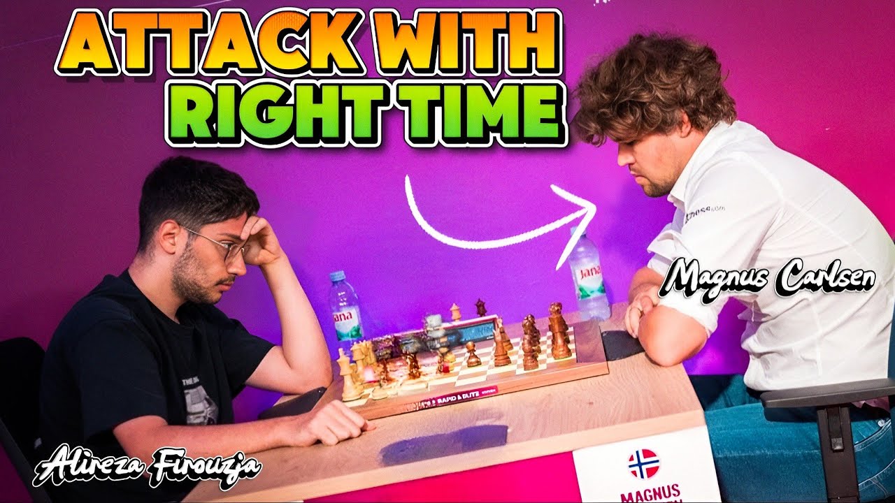 Alireza Firouzja VS Magnus Carlsen || Superunited Rapid & Blitz 2025 Round 20