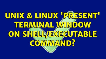 Unix & Linux: 