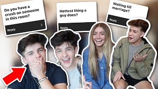 Asking Teens Uncomfortable Questions! | Brock and Boston