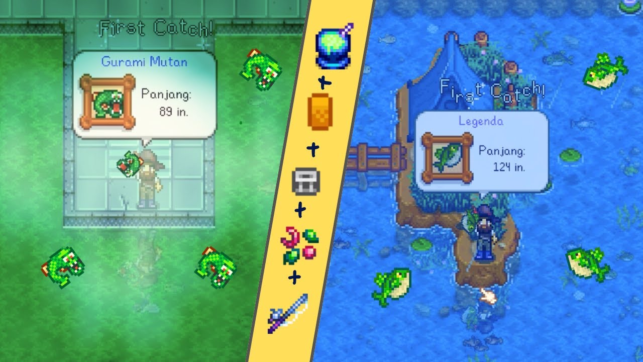 Stardew valley no commentary gameplay easy way to catch legendary fish