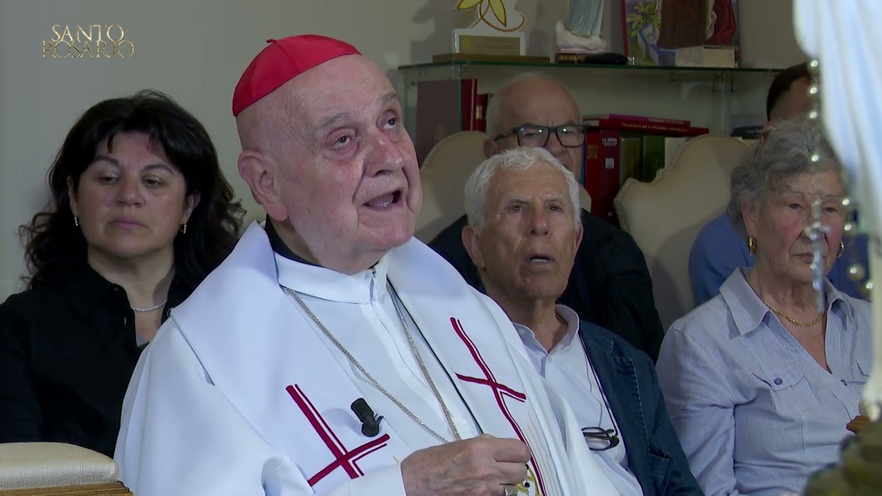 25 08 2025   SANTO ROSARIO Comastri Gioia