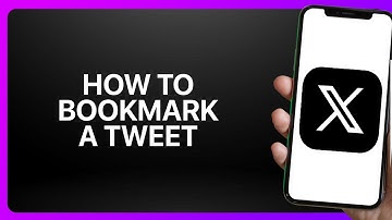 How To Bookmark A Tweet In X App (Twitter) 2025! Tutorial