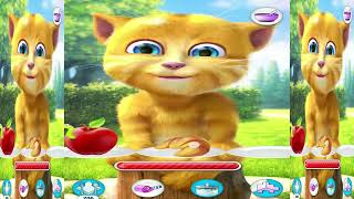 Talking Ginger Funny Cat Video 🍉🍍🍌🍎🍇🥝🌶🥒🥦🥕🍒🍭🍩🎂🍜🧀🥨🍕🍵🥥 168