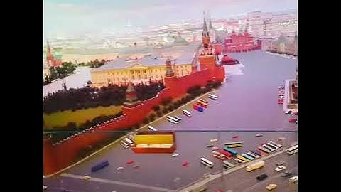 Radisson royal hotel ท ม แบบจำลอง diorama of moscow