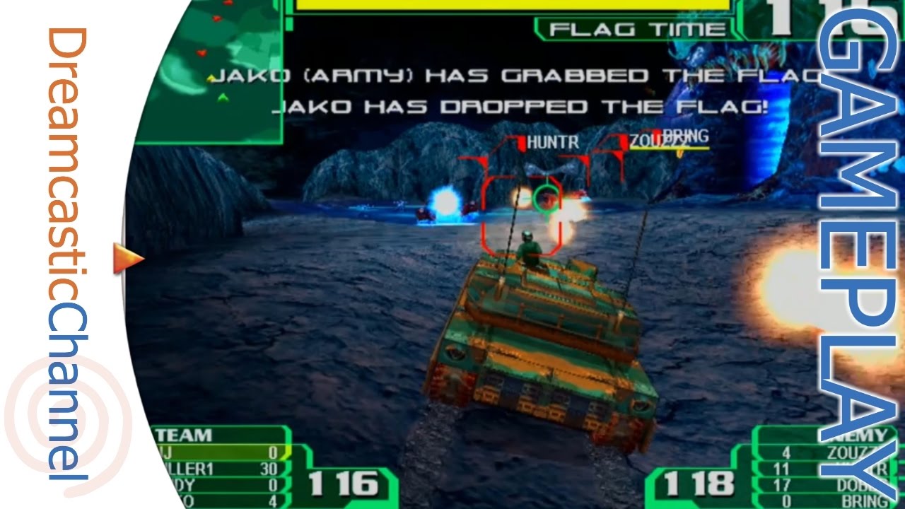 Game Night UK Highlights Alien Front Online 1/22/2017 Dreamcast