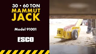 MAMMUT 30/60 Ton Jack [Model 91001] by Equipment Supply Company 1,706 views 6 years ago 1 minute, 39 seconds