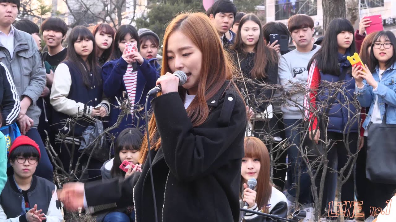150315 홍대 CLC 예은 검은행복 직캠 4K