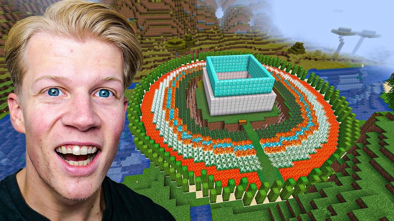 Ik Bouwde De Veiligste Basis In Minecraft