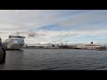 Port of Helsinki. Timelapse