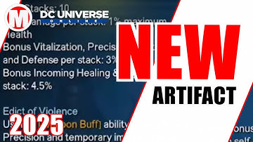 DCUO New Artifact.... Maintenance.... and More!!