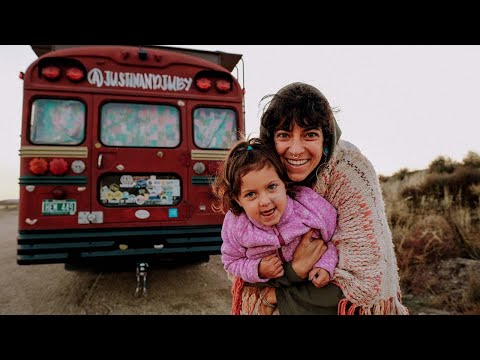 Solo Mom Life // LIVING IN A BUS