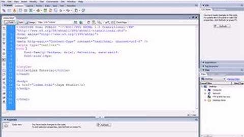 Link styles with CSS
