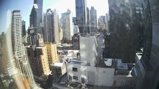 New York City - Hilton Garden Inn 19th floor timelapse 04/23