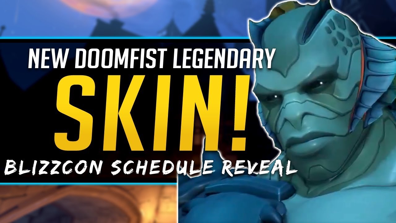 Overwatch NEW Doomfist Legendary and Blizzcon Schedule Reveal