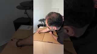 Unboxing Roland VAD507 V-Drums Acoustic Design Drum Kit