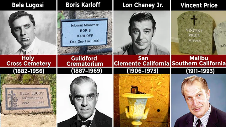 16 Graves of Famous Horror Movie Icons Who Haunted our Screens