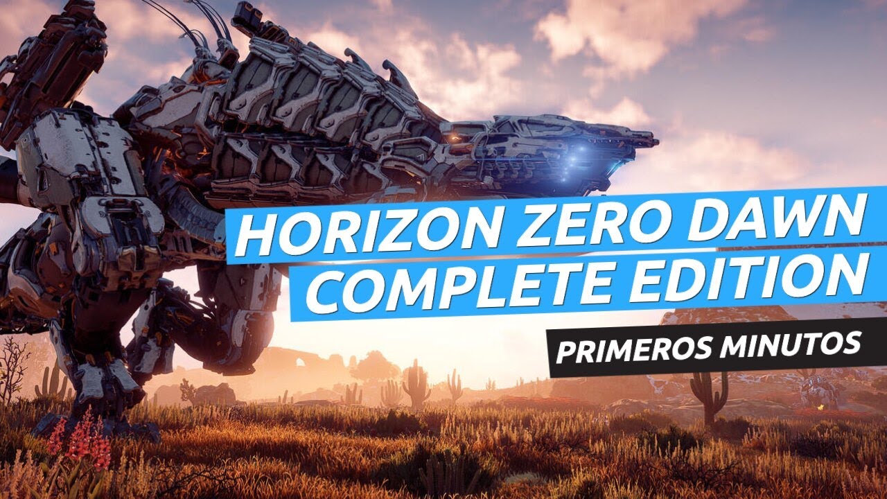 Primeros minutos de Horizon Zero Dawn Complete Edition en PC 