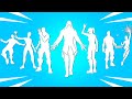 Top 40 Popular Fortnite Dances & Emotes! (Assassin's Strike, Ezio Auditore, Zoe Clash, Heart Sign)