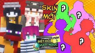 Minecraft Biệt Đội Vượt Ngục (Phần 5) #1- KHI JAKI - ISSAC - LAYLA - JASMINE THAY SKIN MỚI 👮 vs 🤩