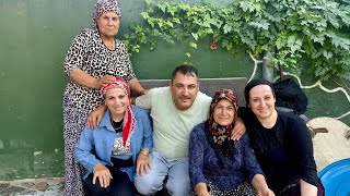 Abim Ve Yengem İstanbula Dönüyor 😍 Köy Hayatı Tandırda Köy Ekmeği Yapımı