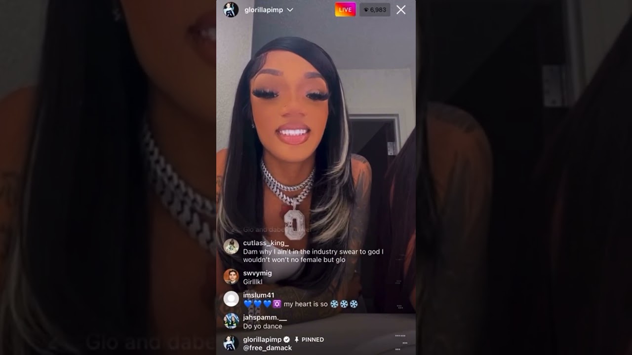 Glorilla Shows How She Have Sex With Social Media Influencer Ex