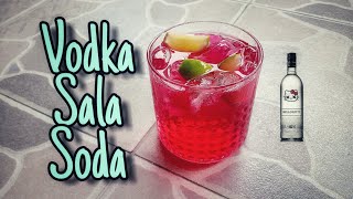 วิธีทำค็อกเทล Vodka Sala Soda ง่ายๆ