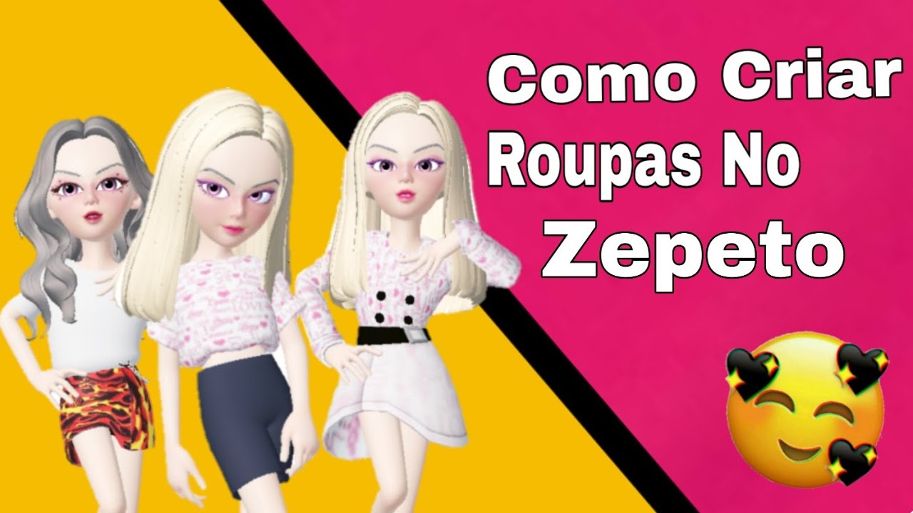Como Criar Roupas No Jogo Zepeto👗//O jogo coreano que tá bombando #01 ...