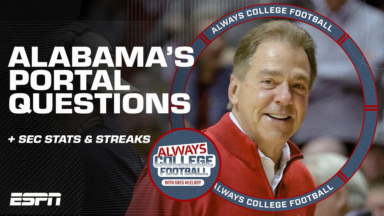 SEC droughts, Alabama portal questions & UCF's John Rhys Plumlee