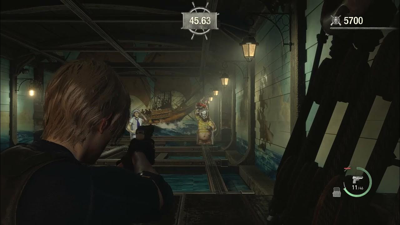 RE4 Remake Shooting Gallery C 3 S Rank YouTube
