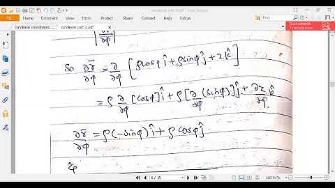 unit vectors in curvilinear coordinates