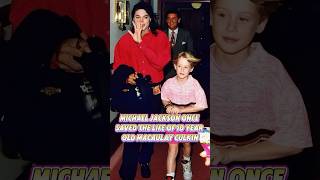 Michael Jackson once saved the life of 10-year-old Macaulay Culkin.#Michael #macaulayculkin #fypシ