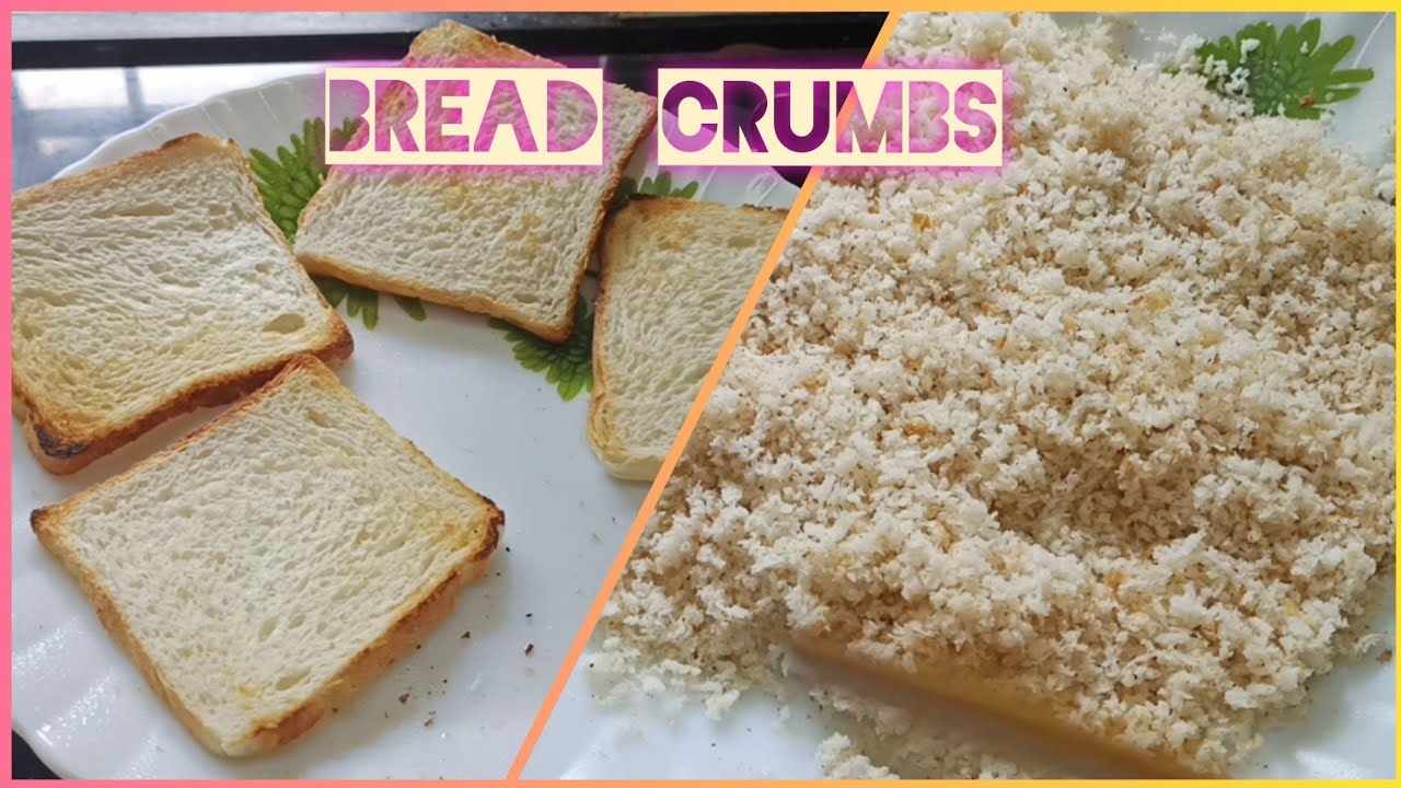 Bread crumbs without oven ️Bread crumbs recipe in Marathi with full