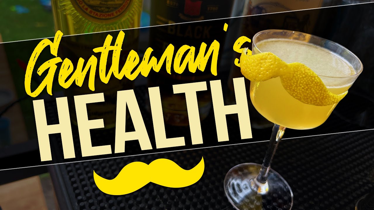 The Gentleman's Health Movember Cocktail by Cocktail Time with