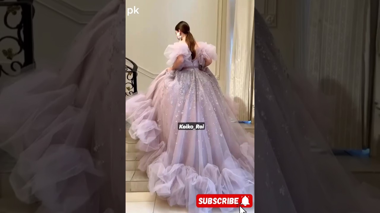 beautiful tailgown for bridal 