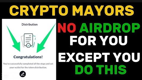 💥 CRYPTO MAYORS WALLET CONNECTION (A STEP BY STEP GUIDE) | CRYPTO MAYORS LATEST UPDATE