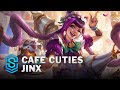 Cafe Cuties Jinx Skin Spotlight - League of Legends
