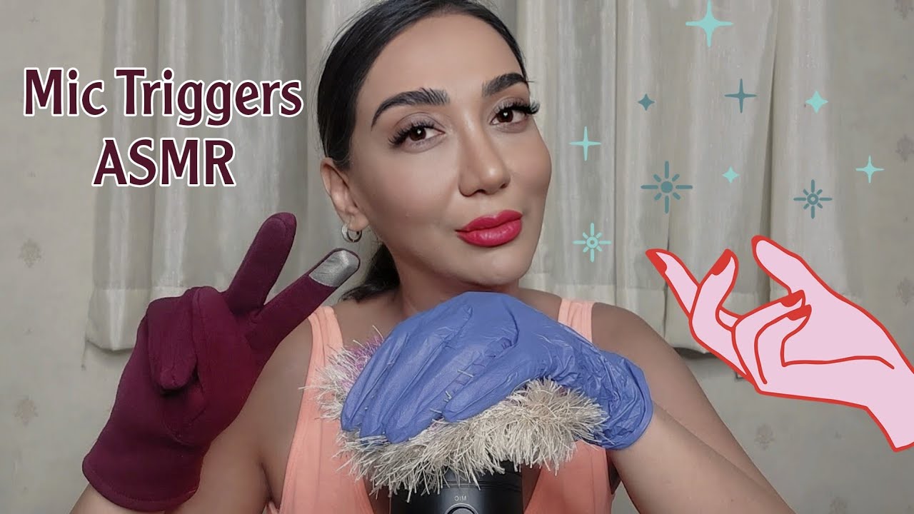 ASMR | Intense Mic Triggers Rubbing , Gripping Brushing etc (Reupload ...