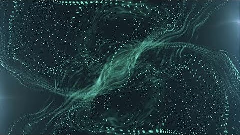 Cyan Particles Sci-fi Organism Stock Motion Graphics