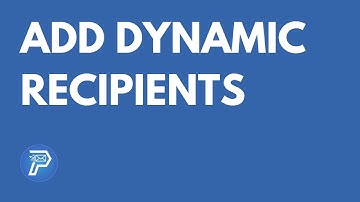 [PerformNoti] How to Add Dynamic Recipients - Email Notifications for Google Forms