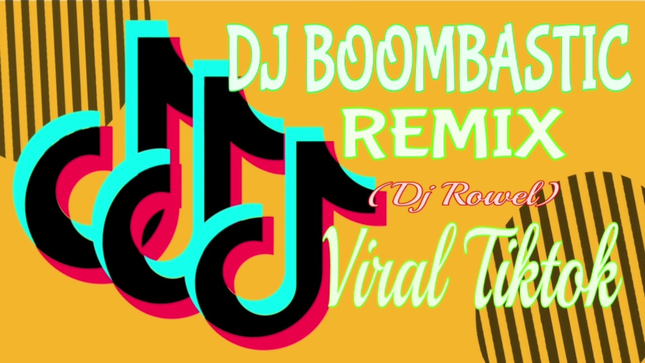 📀DJ BOOMBASTIC REMIX|DJ ROWEL REMIX - YouTube