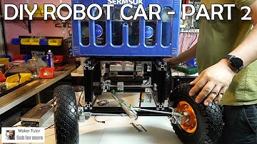 DIY  Giant Robot Car  at Home - PART 2