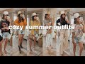 Cozy Summer Outfit Try On 2023 | Budget Friendly Outfits | Summer Outfits 2023