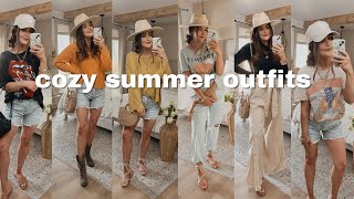 Cozy Summer Outfit Try On 2023 | Budget Friendly Outfits | Summer Outfits 2023