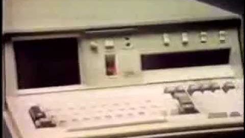 IBM 5100 first portable computer 1977 advert