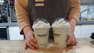 (Cafe Vlog)카페 브이로그ㅣ스무디Smoothieㅣ커피Coffeeㅣ에이드Adeㅣ아이스티Iced Teaㅣ음료만드는영상