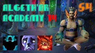 Algeth'ar Academy +14, Fortified/Afflicted/Raging, Mistweaver Monk PoV