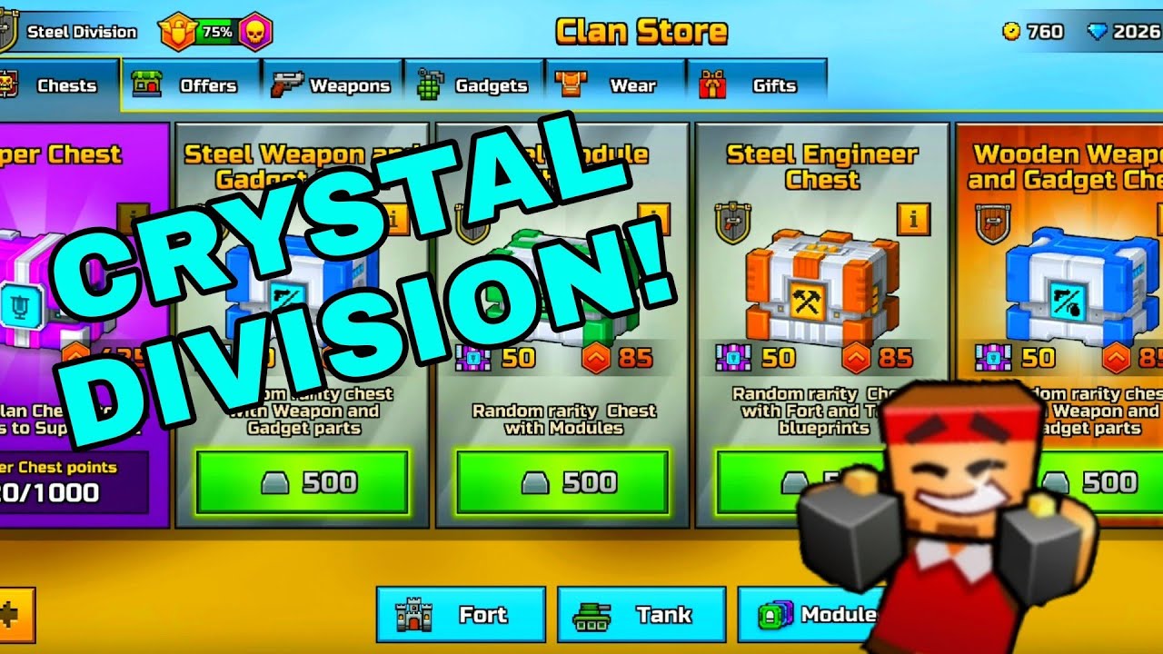 Pixel Gun 3D | CRYSTAL DIVISION IS OUT + HAT REWORKS + WISH LIST - YouTube