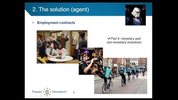 Personnel Economics Class 2: The principal-agent problem (Tilburg University, PM Ba2)